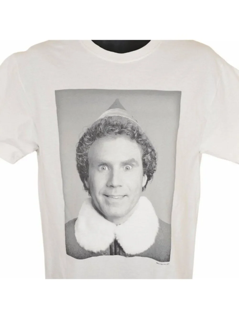 Elf Movie T Shirt Mens Size Medium White Christmas Will Ferrell Buddy